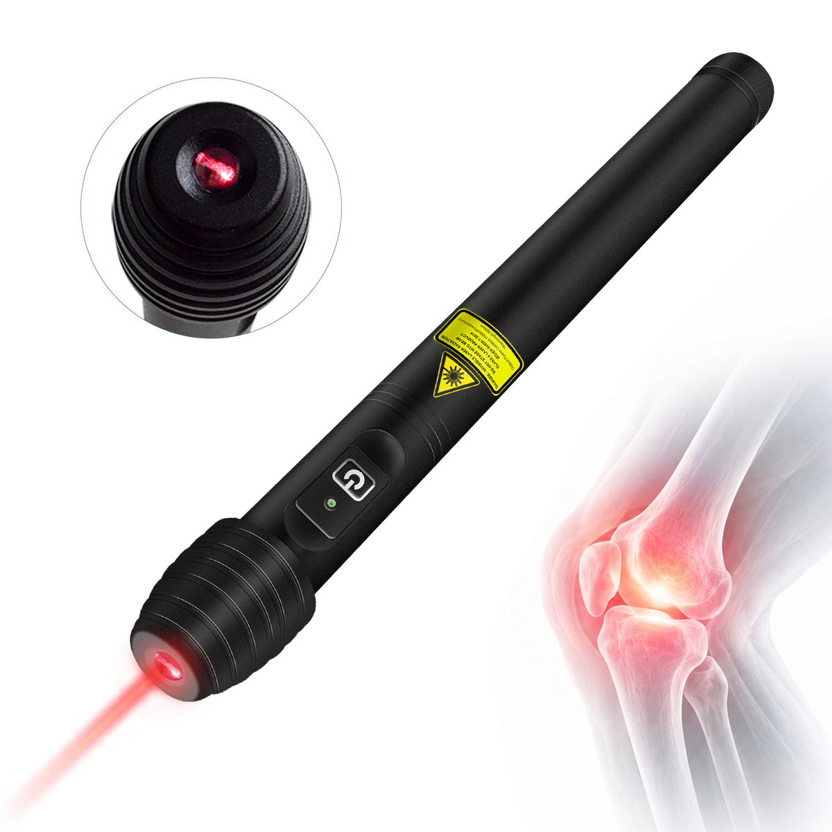 ZJZK 500mW 808nm Laser Acupuncture Pen for Pain Relief Therapy Acupoints Meridian